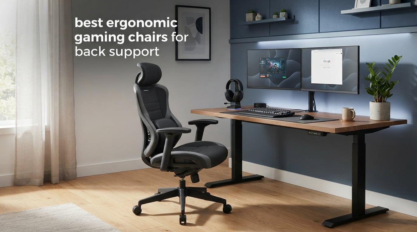 best ergonomic gaming chairs for back support