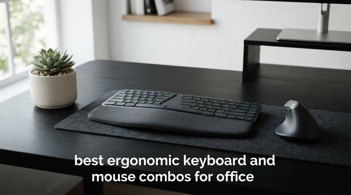 best ergonomic keyboard and mouse combos for office
