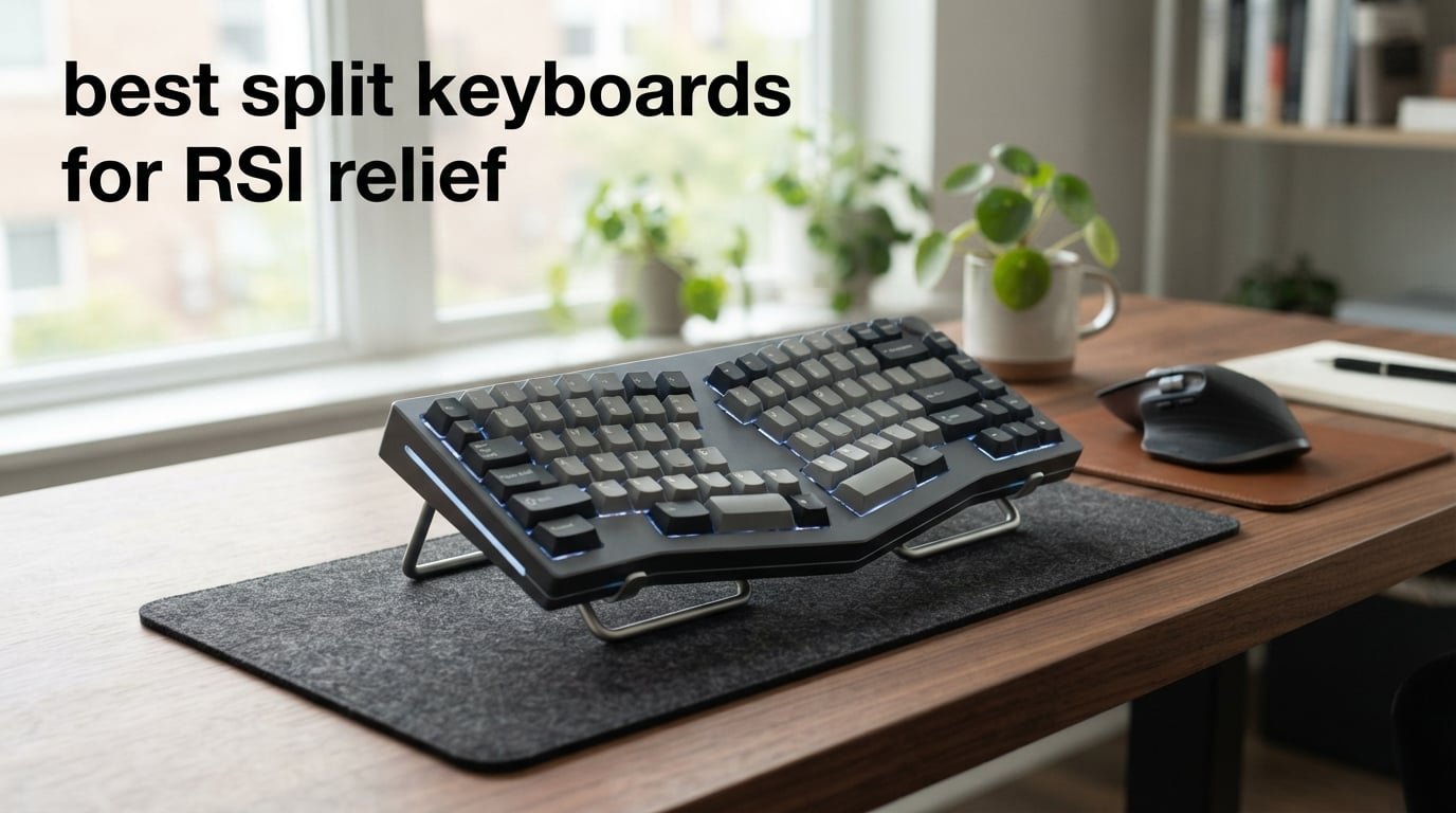 best split keyboards for RSI relief