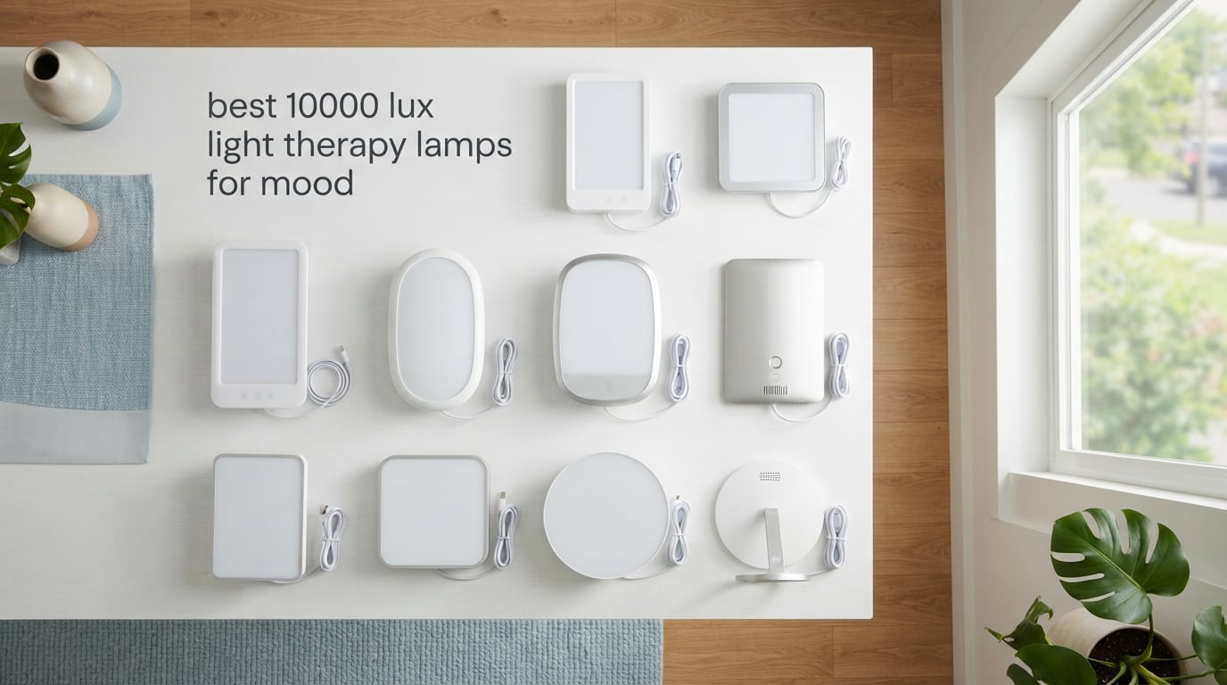 best 10000 lux light therapy lamps for mood