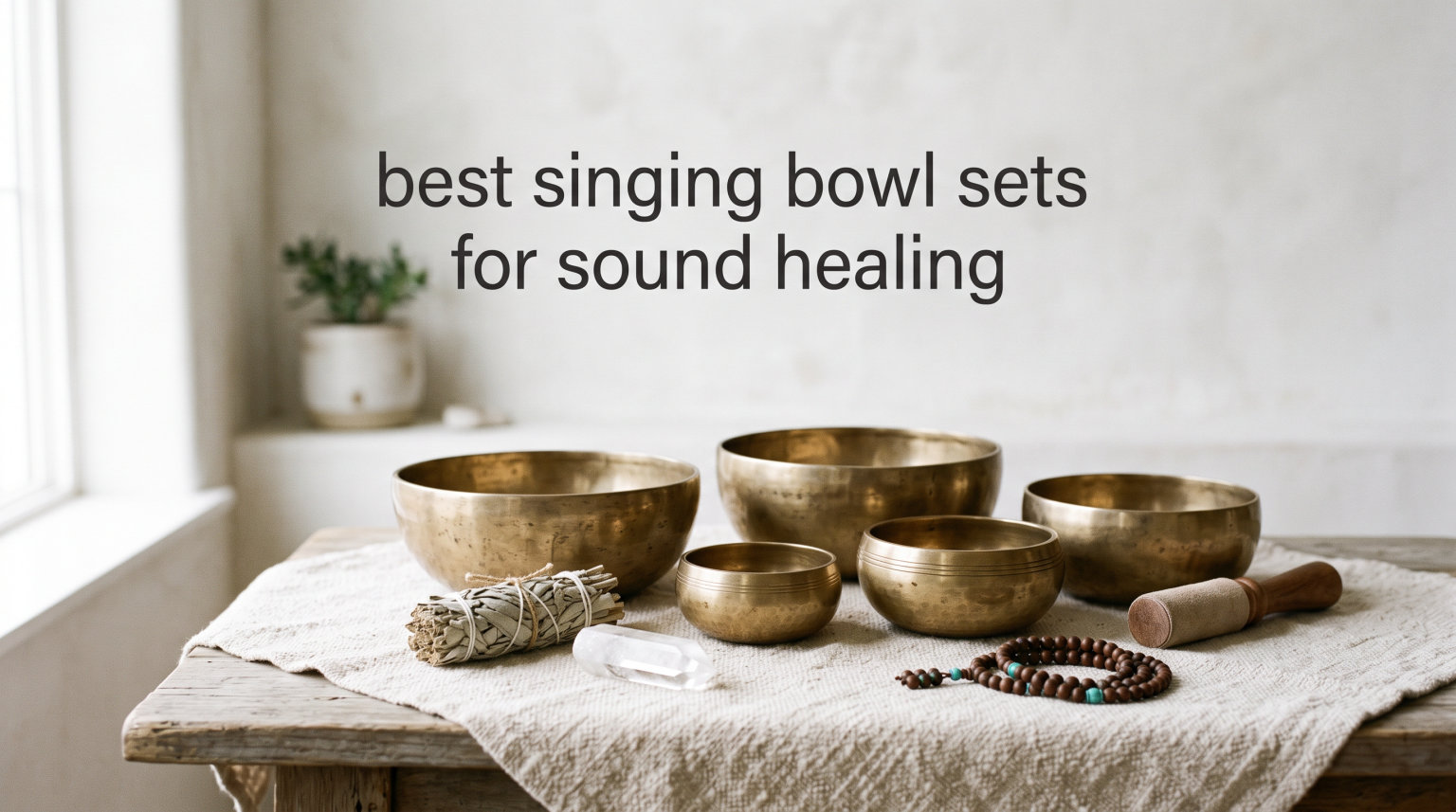 best singing bowl sets for sound healing