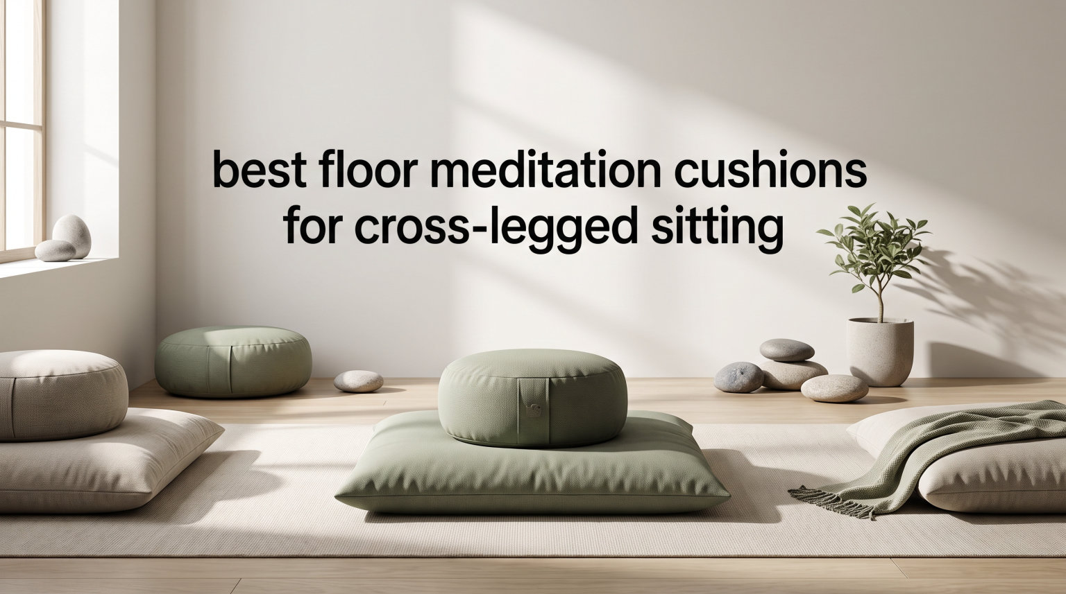 best floor meditation cushions for cross-legged sitting