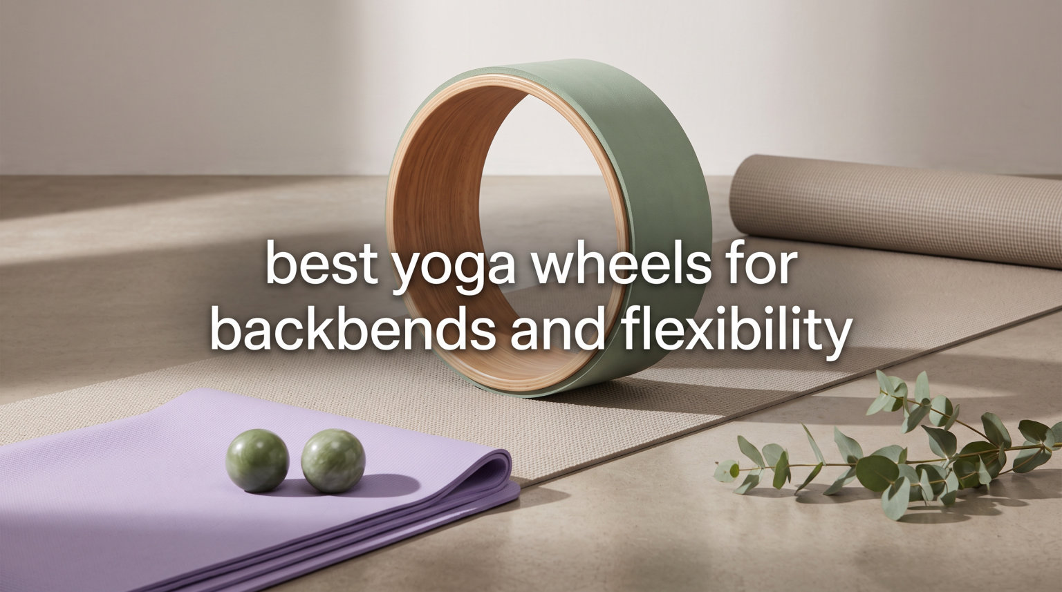 best yoga wheels for backbends and flexibility