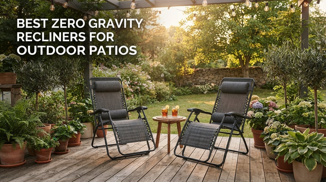 best zero gravity recliners for outdoor patios