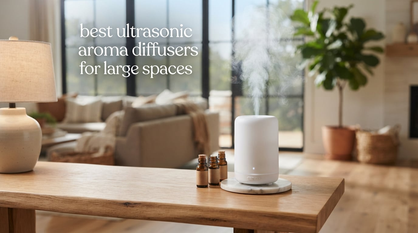 best ultrasonic aroma diffusers for large spaces