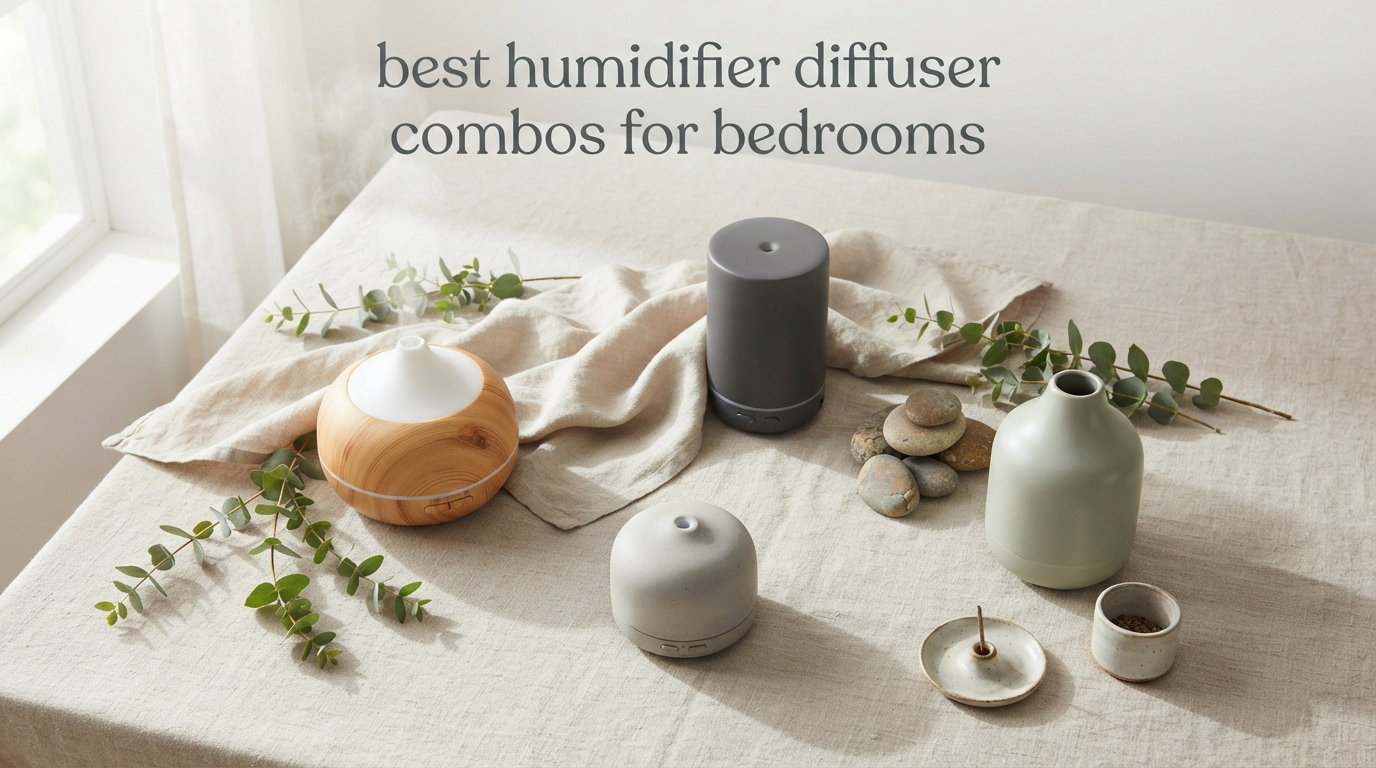 best humidifier diffuser combos for bedrooms