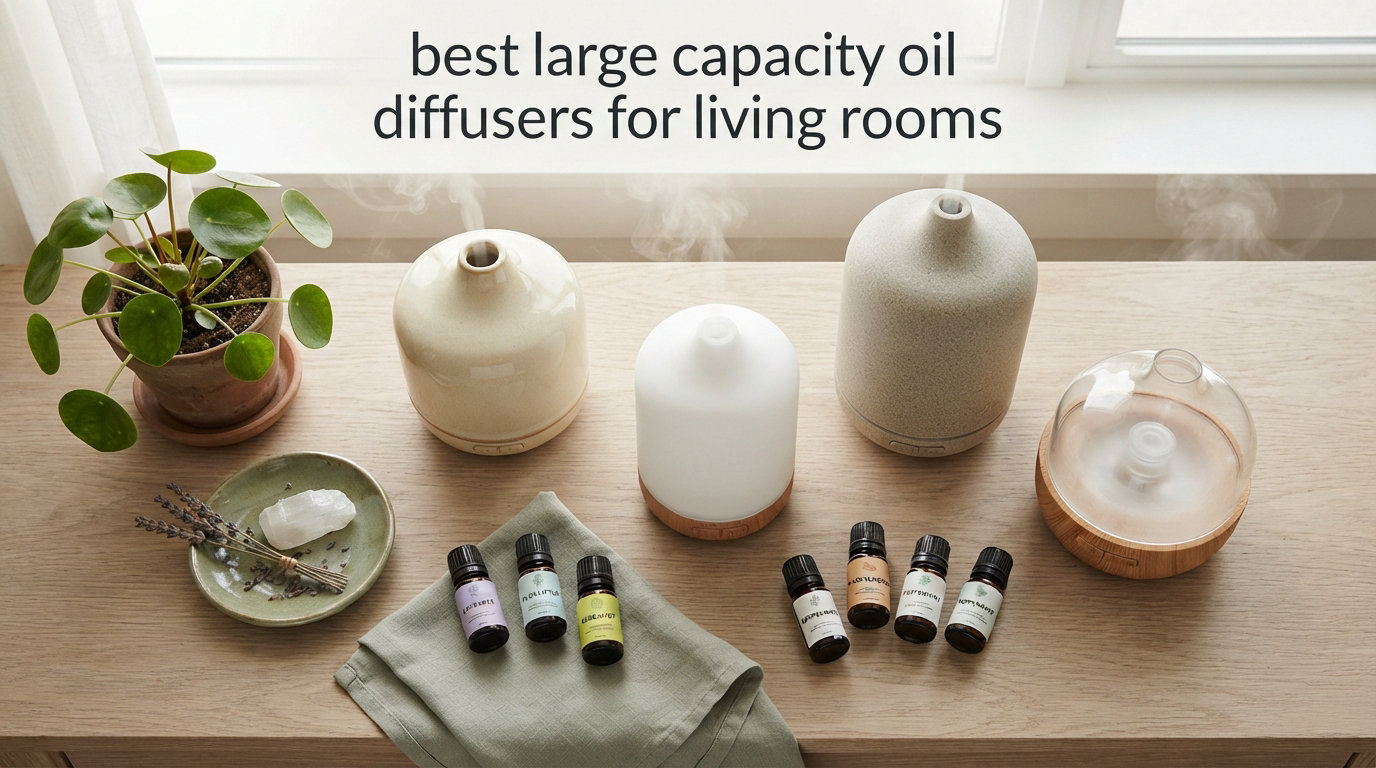 best large capacity oil diffusers for living rooms