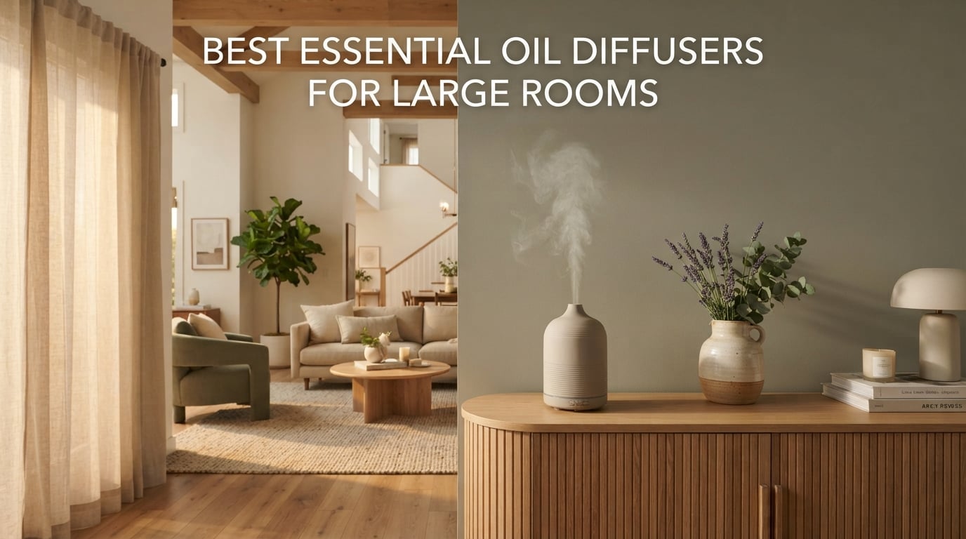 best essential oil diffusers for large rooms
