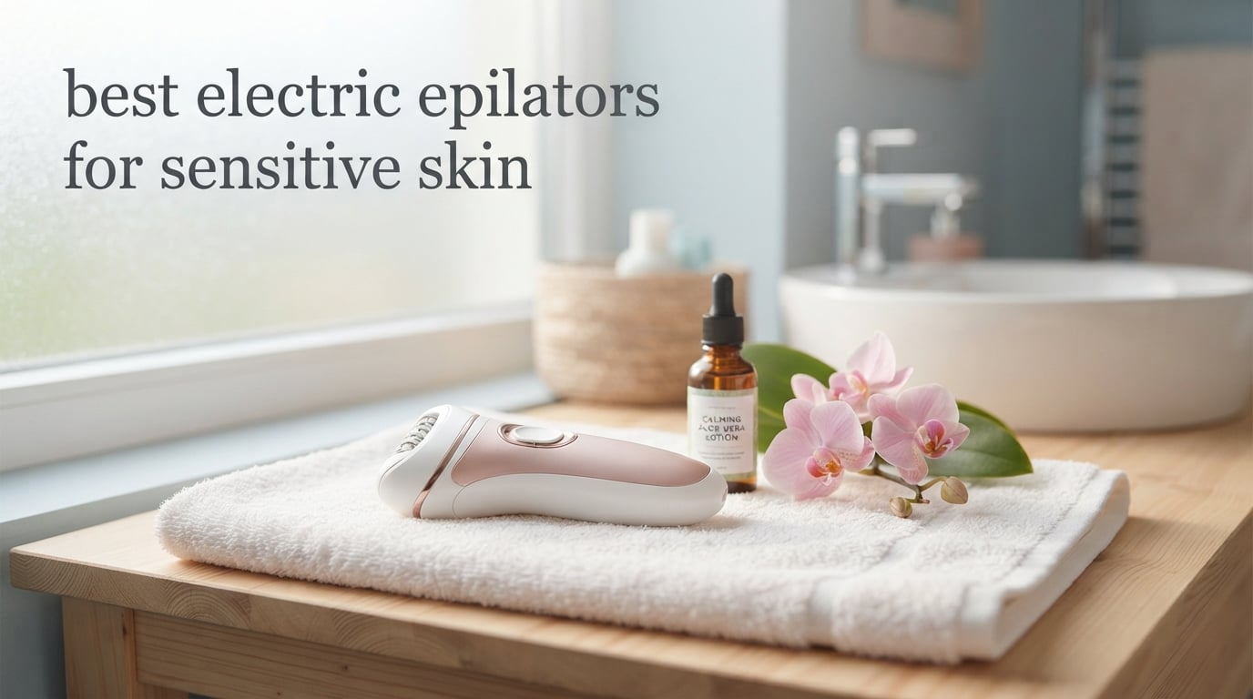 best electric epilators for sensitive skin