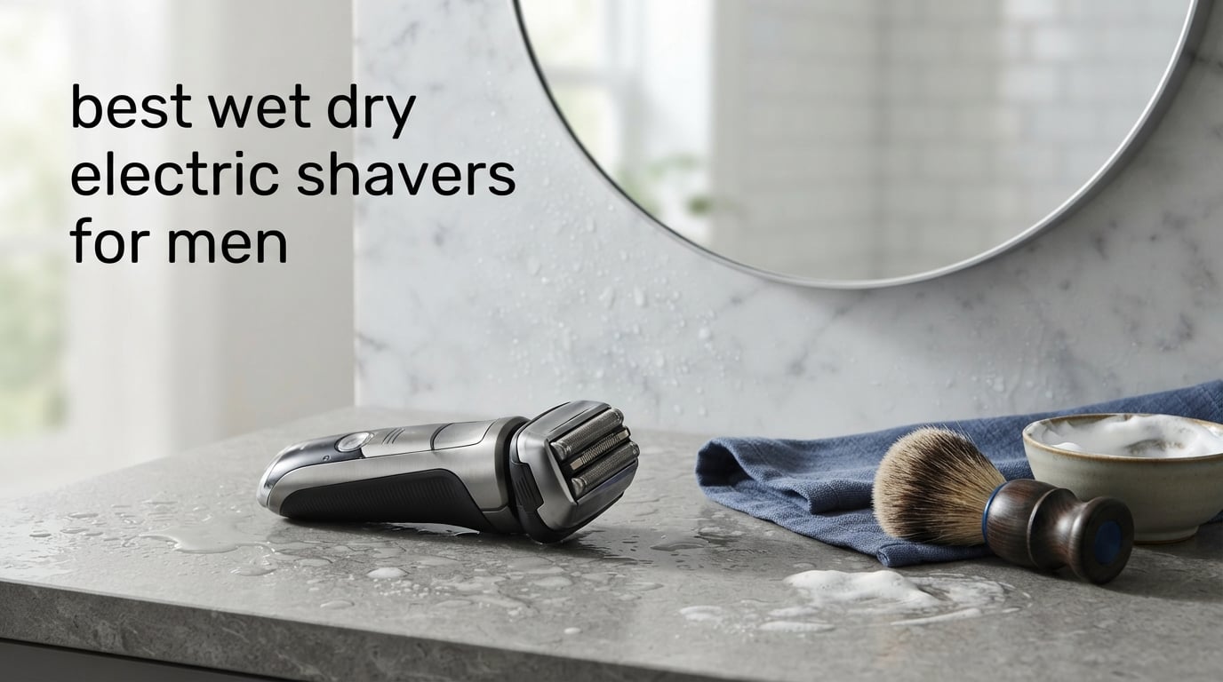 best wet dry electric shavers for men