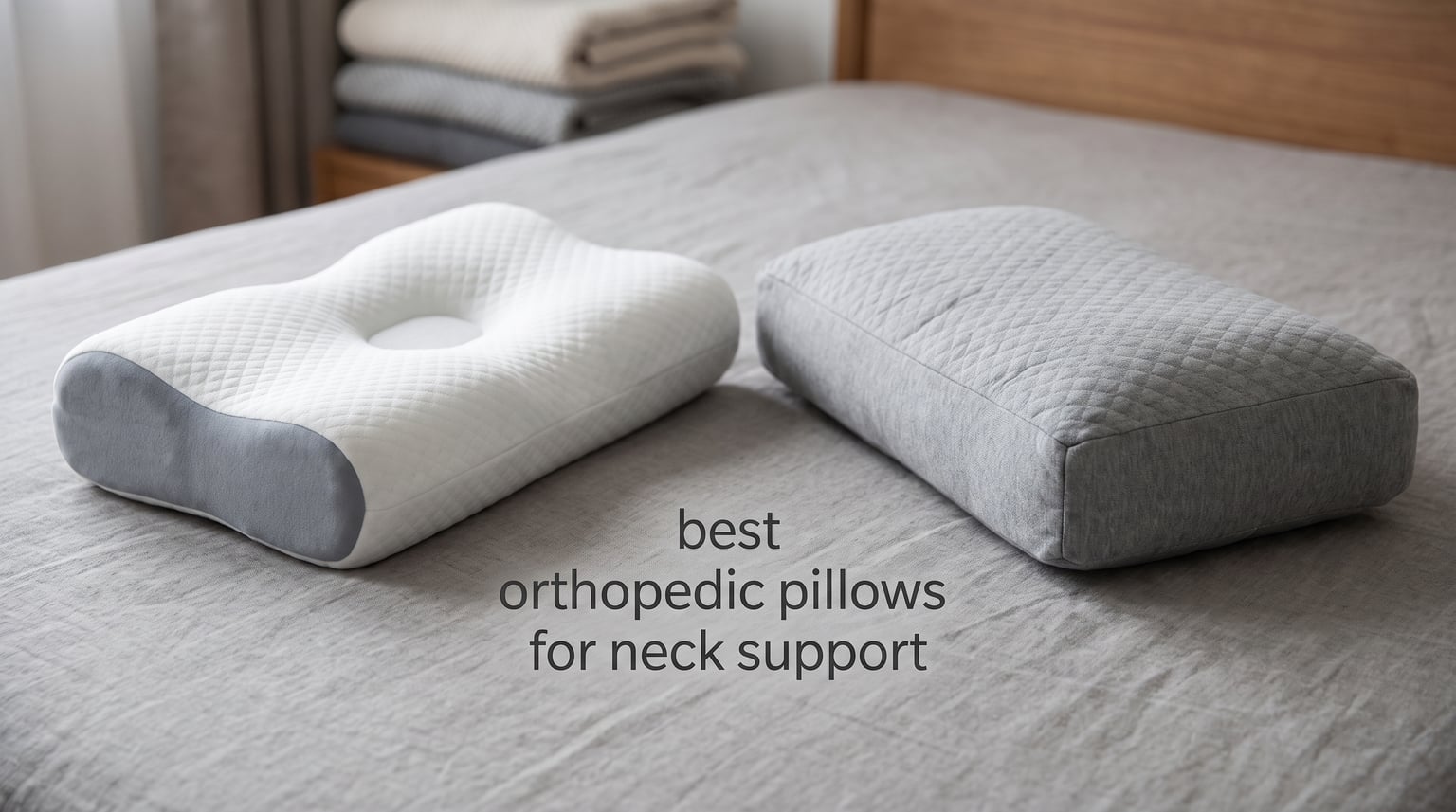 best orthopedic pillows for neck support