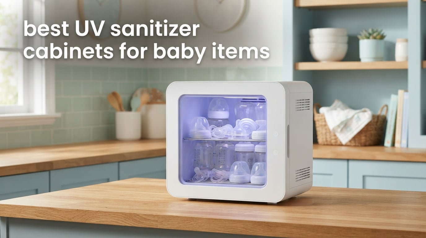 best UV sanitizer cabinets for baby items