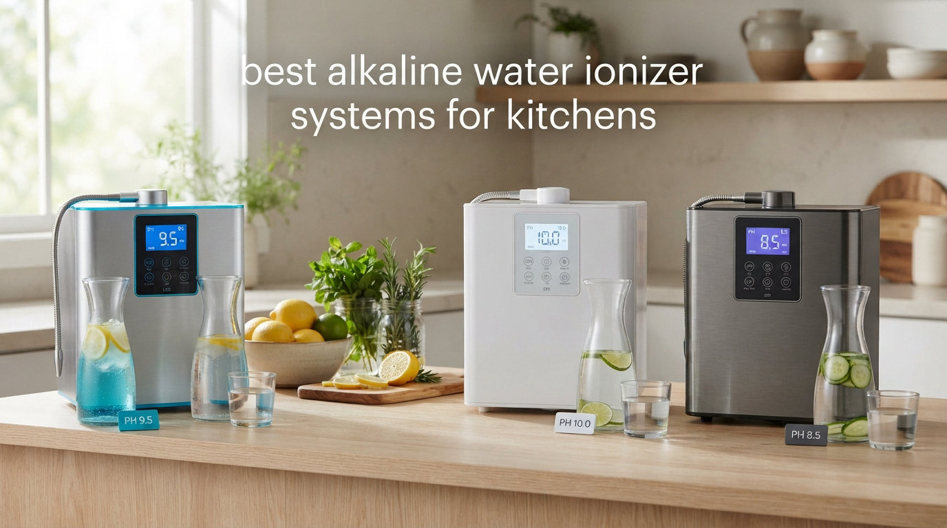 best alkaline water ionizer systems for kitchens