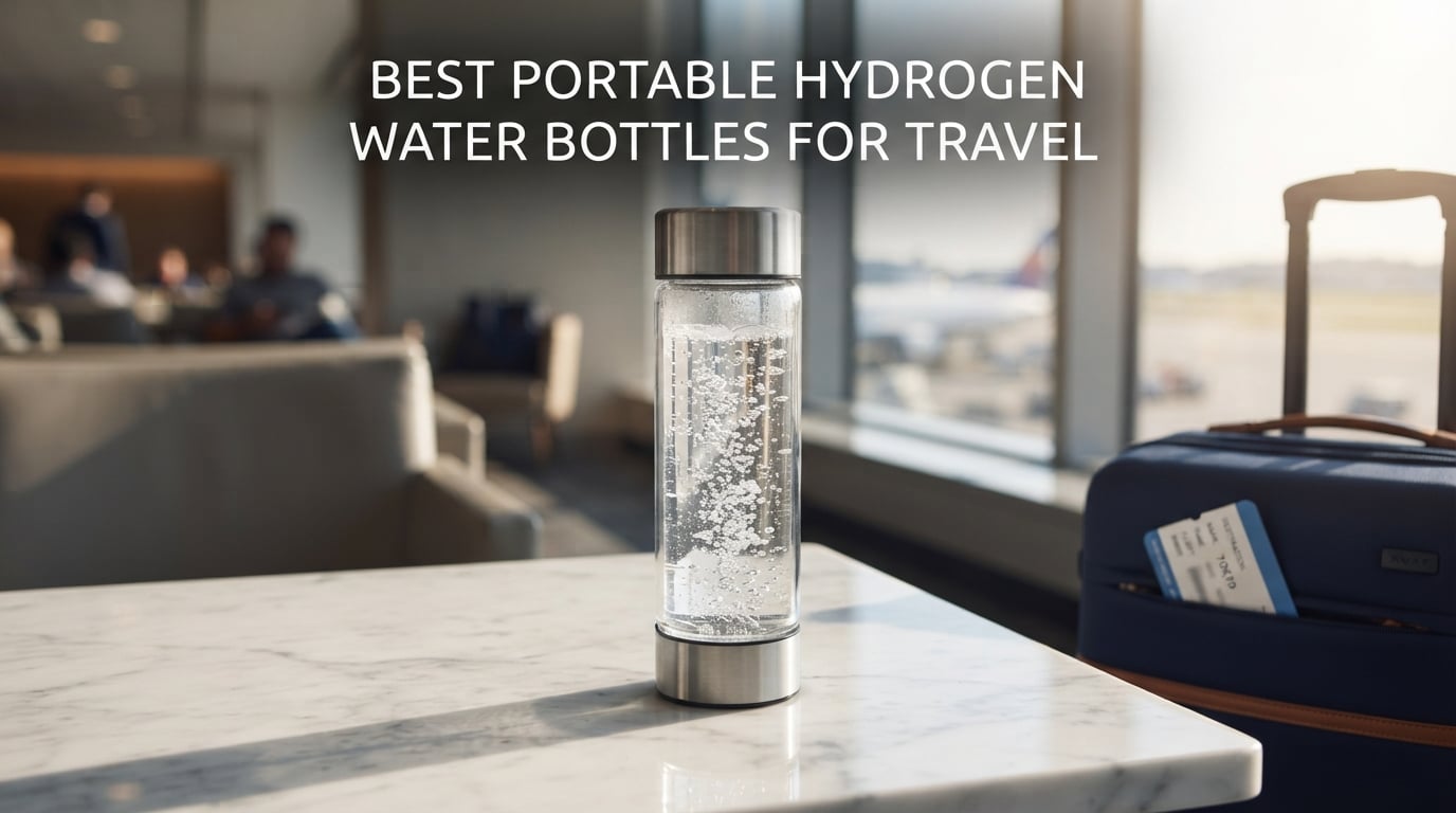 best portable hydrogen water bottles for travel