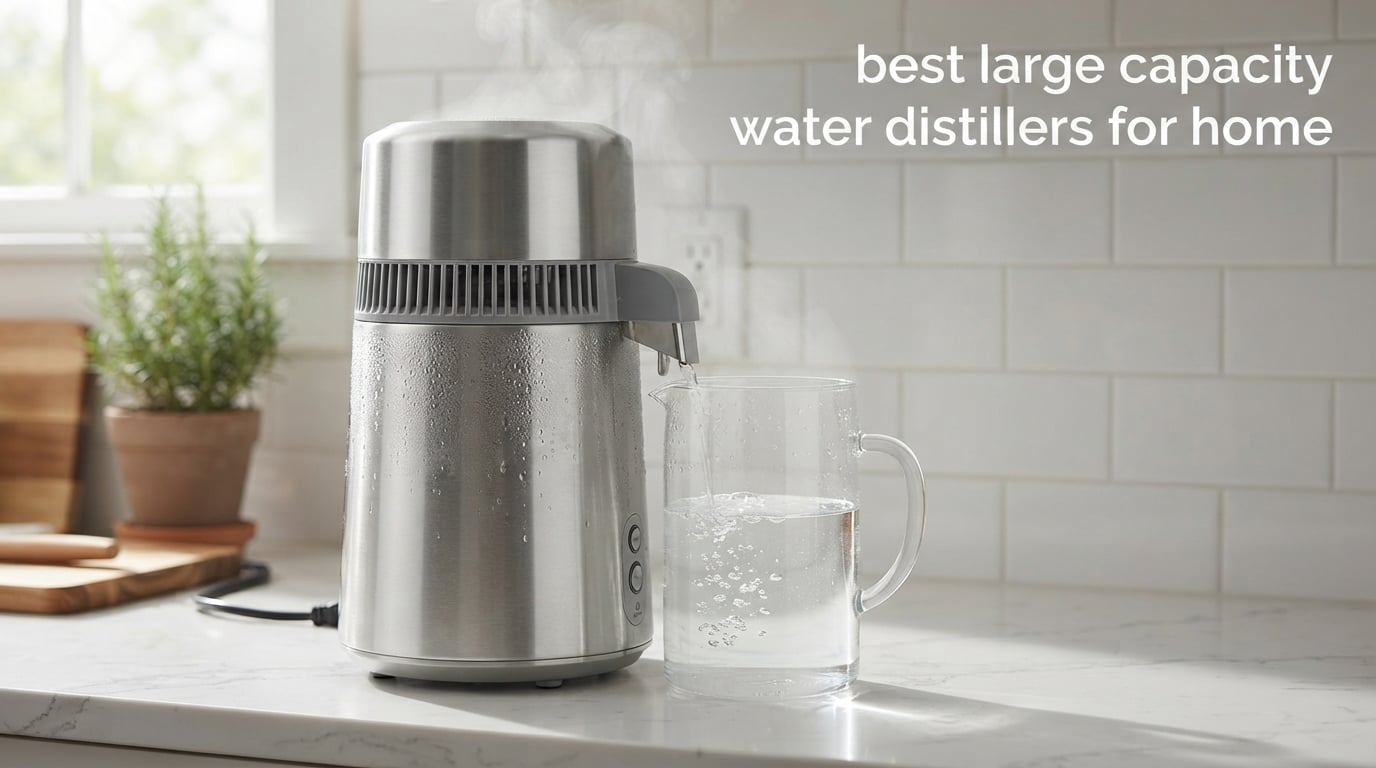 best large capacity water distillers for home