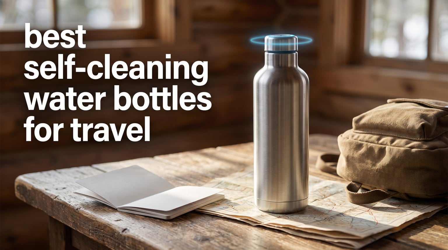 best self-cleaning water bottles for travel