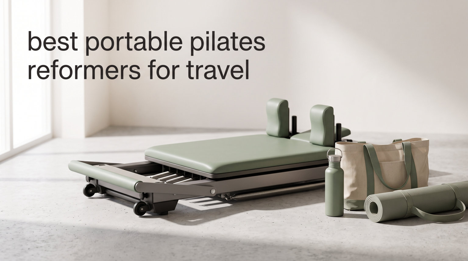 best portable pilates reformers for travel
