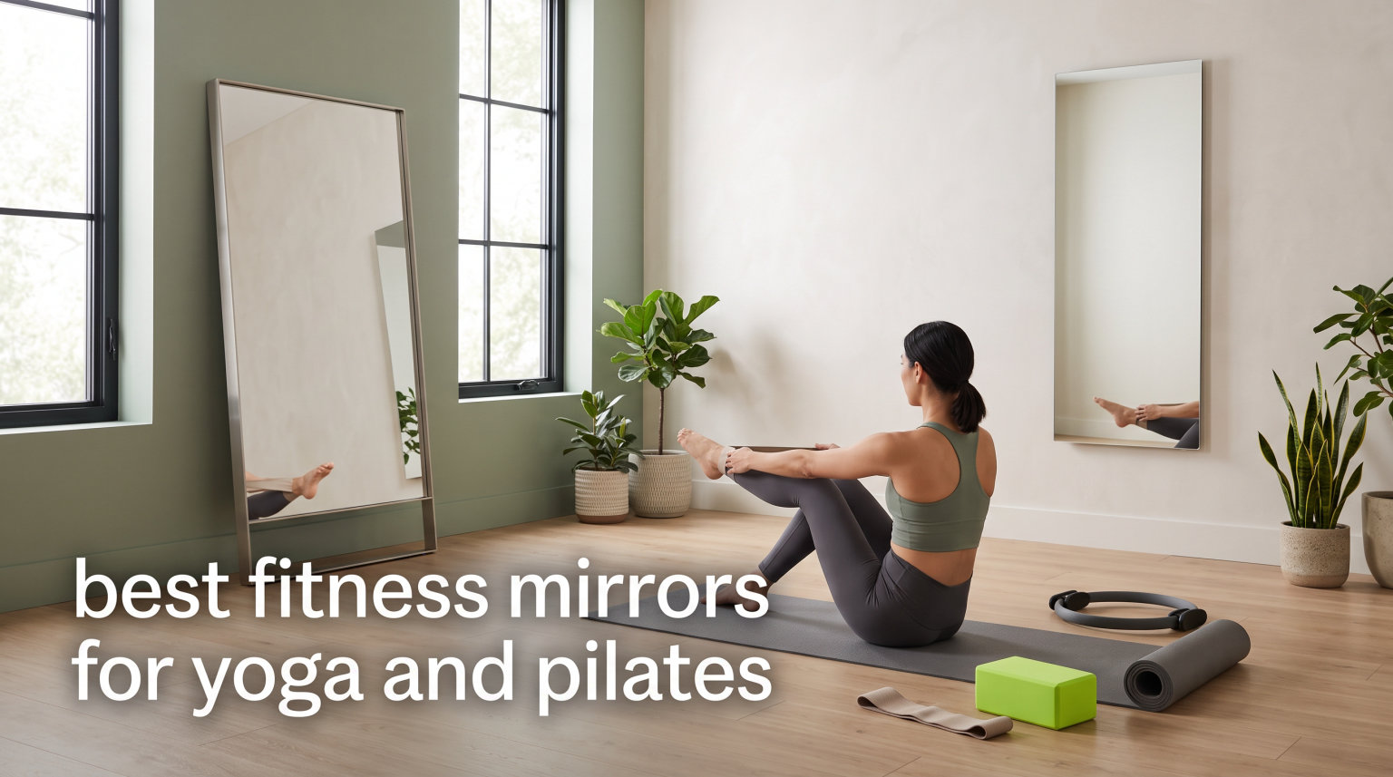 best fitness mirrors for yoga and pilates