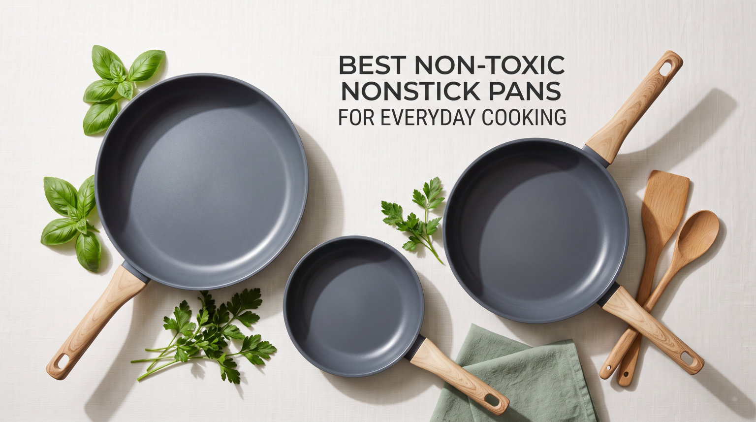 best non-toxic nonstick pans for everyday cooking