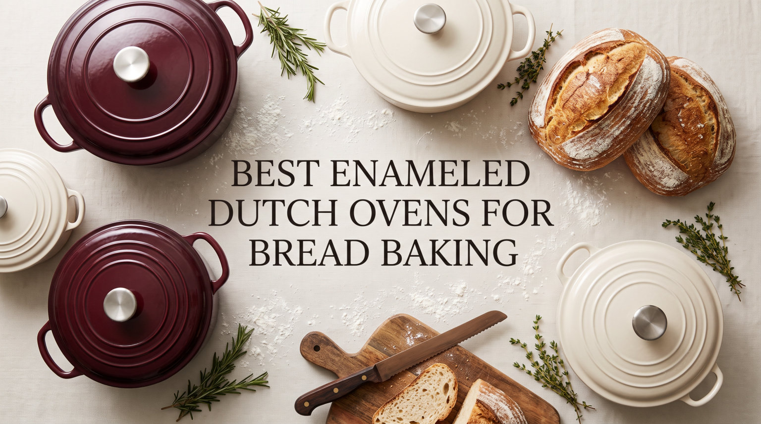 best enameled dutch ovens for bread baking