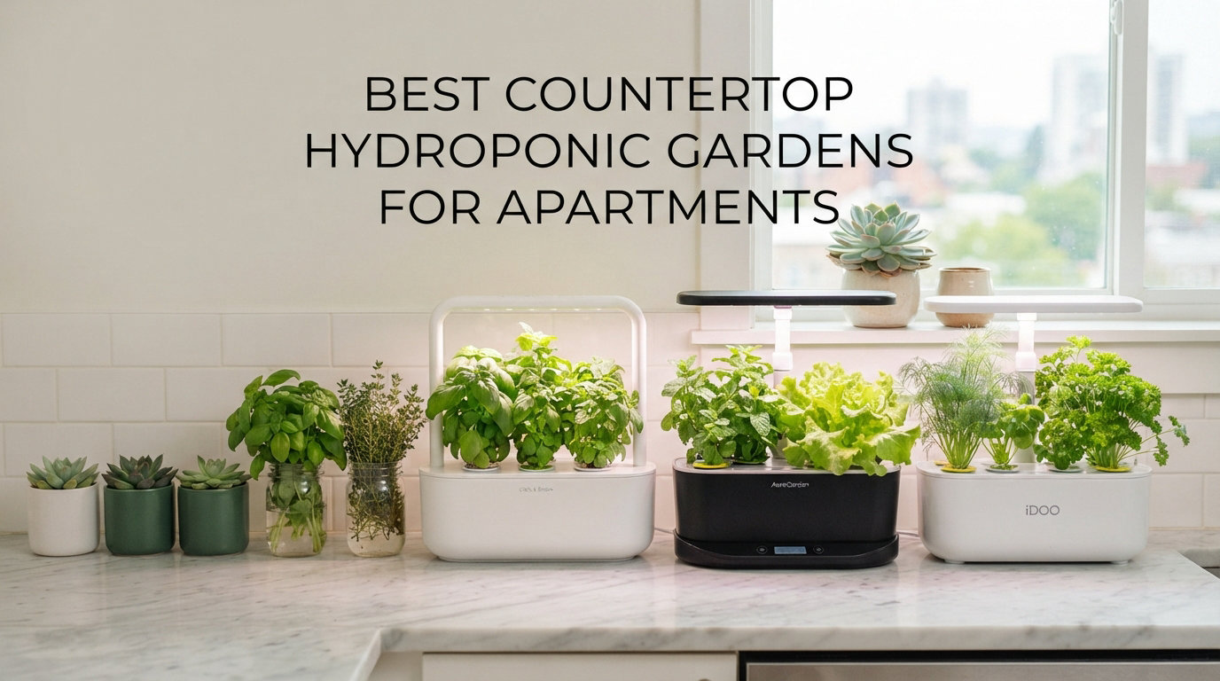best countertop hydroponic gardens for apartments