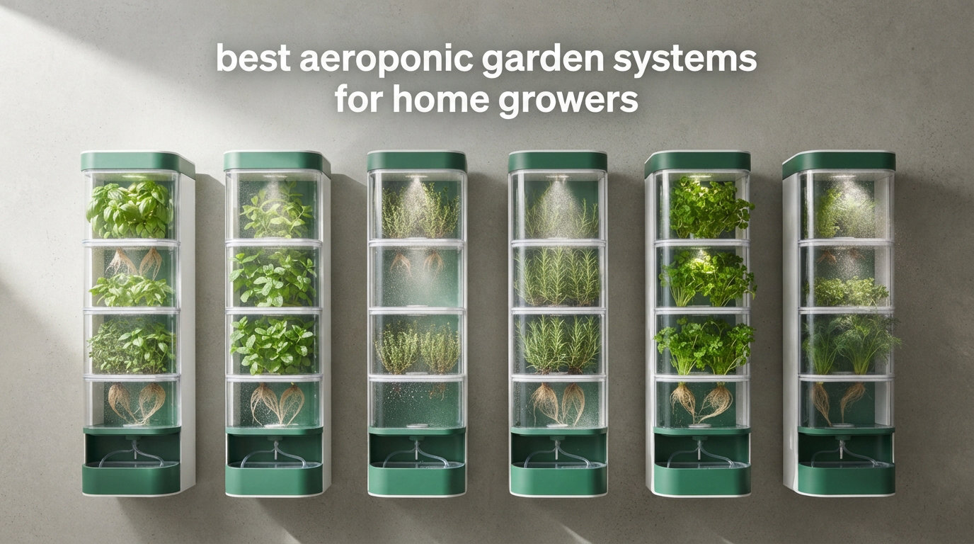 best aeroponic garden systems for home growers