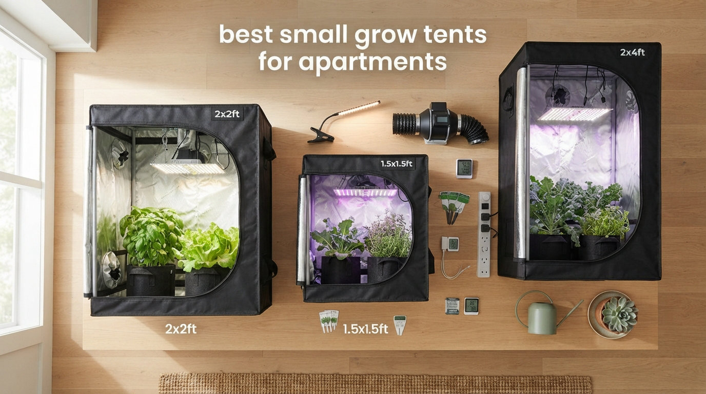 best small grow tents for apartments