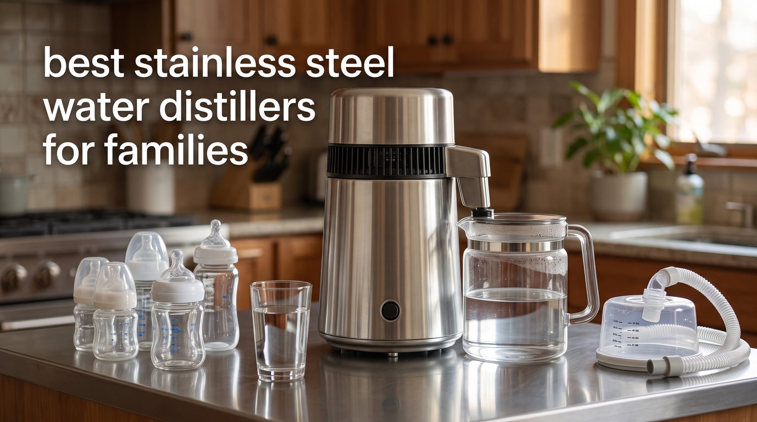 best stainless steel water distillers for families