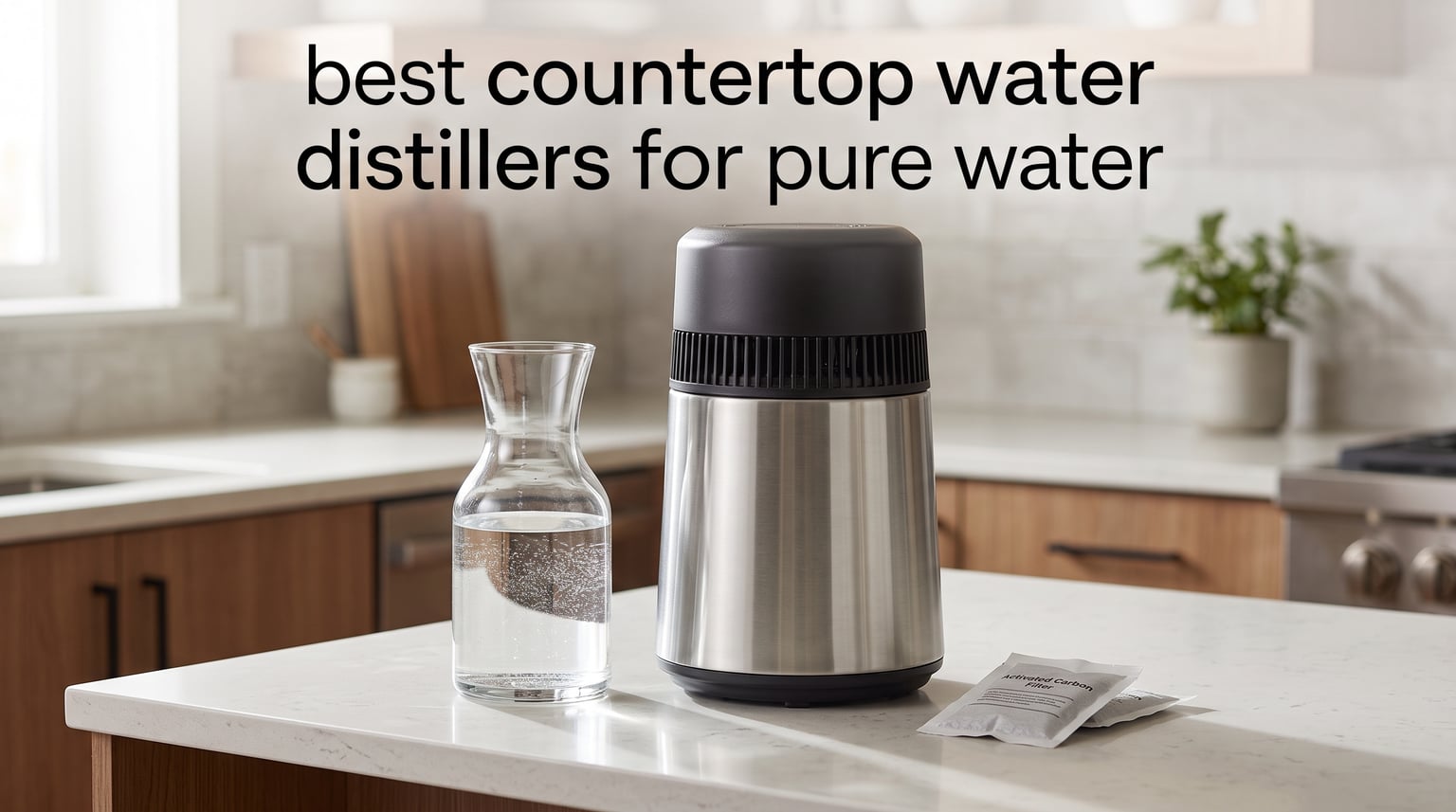 best countertop water distillers for pure water