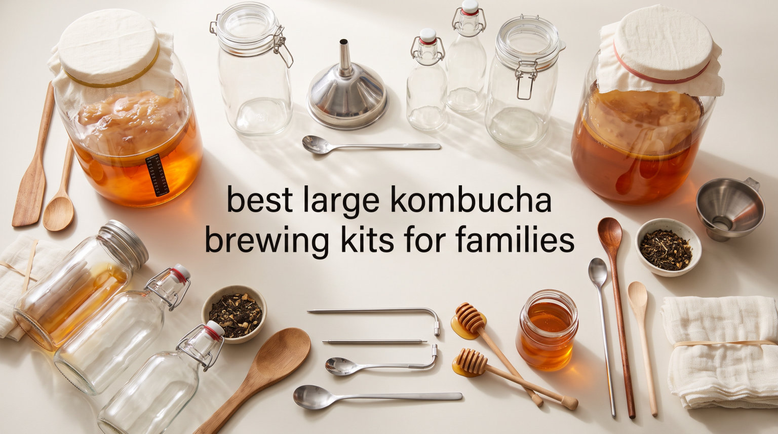 best large kombucha brewing kits for families