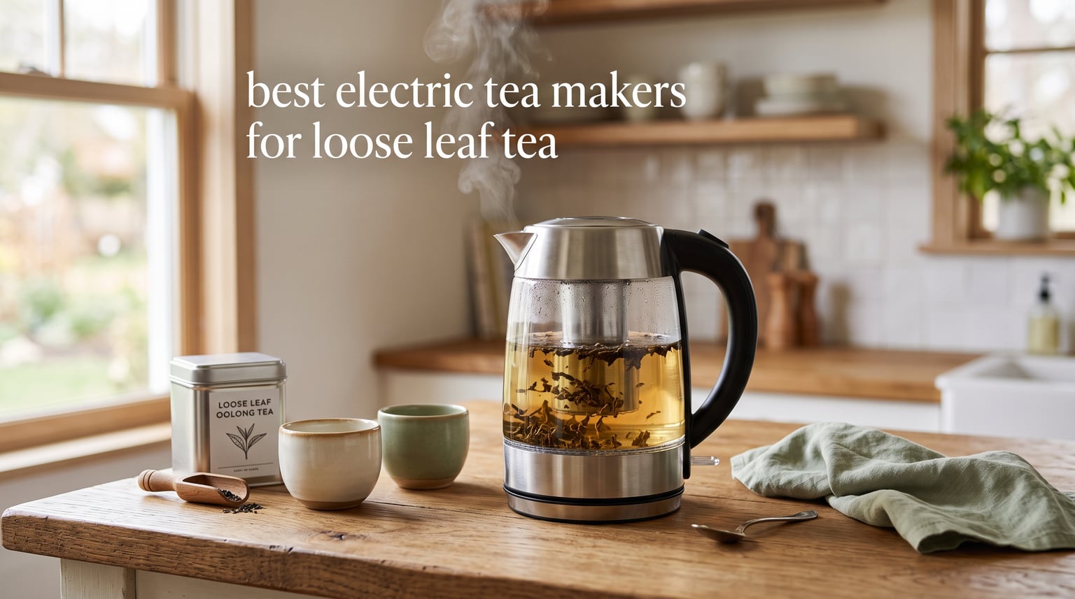 best electric tea makers for loose leaf tea