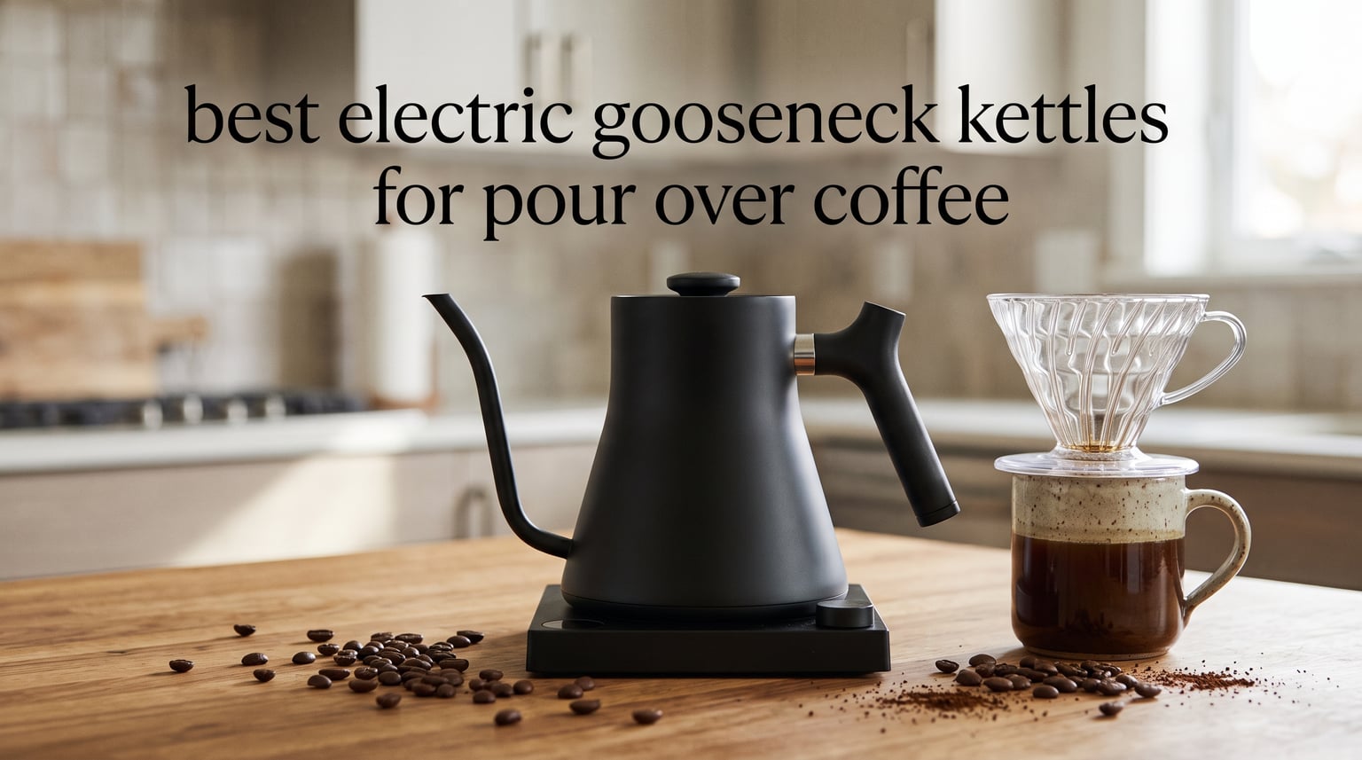 best electric gooseneck kettles for pour over coffee