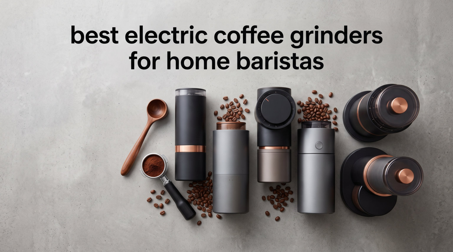 best electric coffee grinders for home baristas