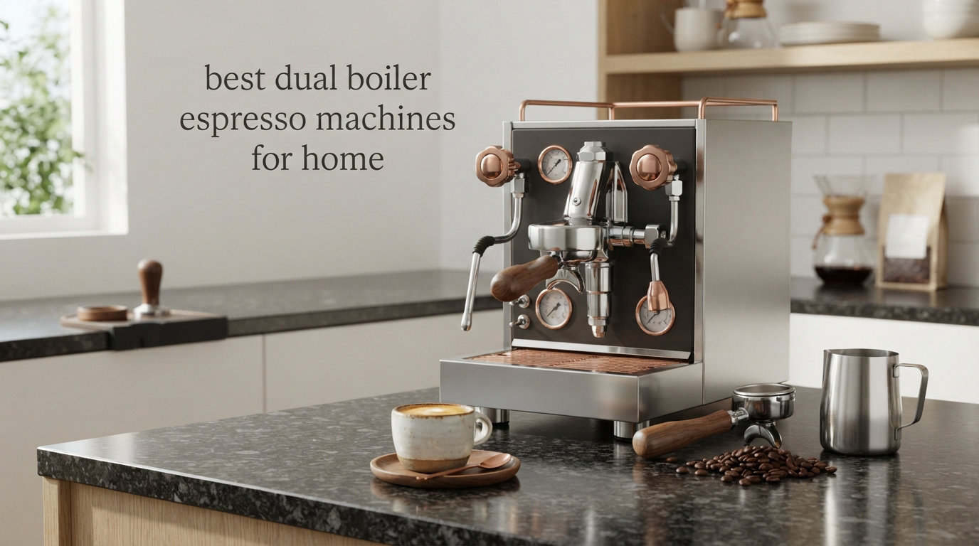 best dual boiler espresso machines for home
