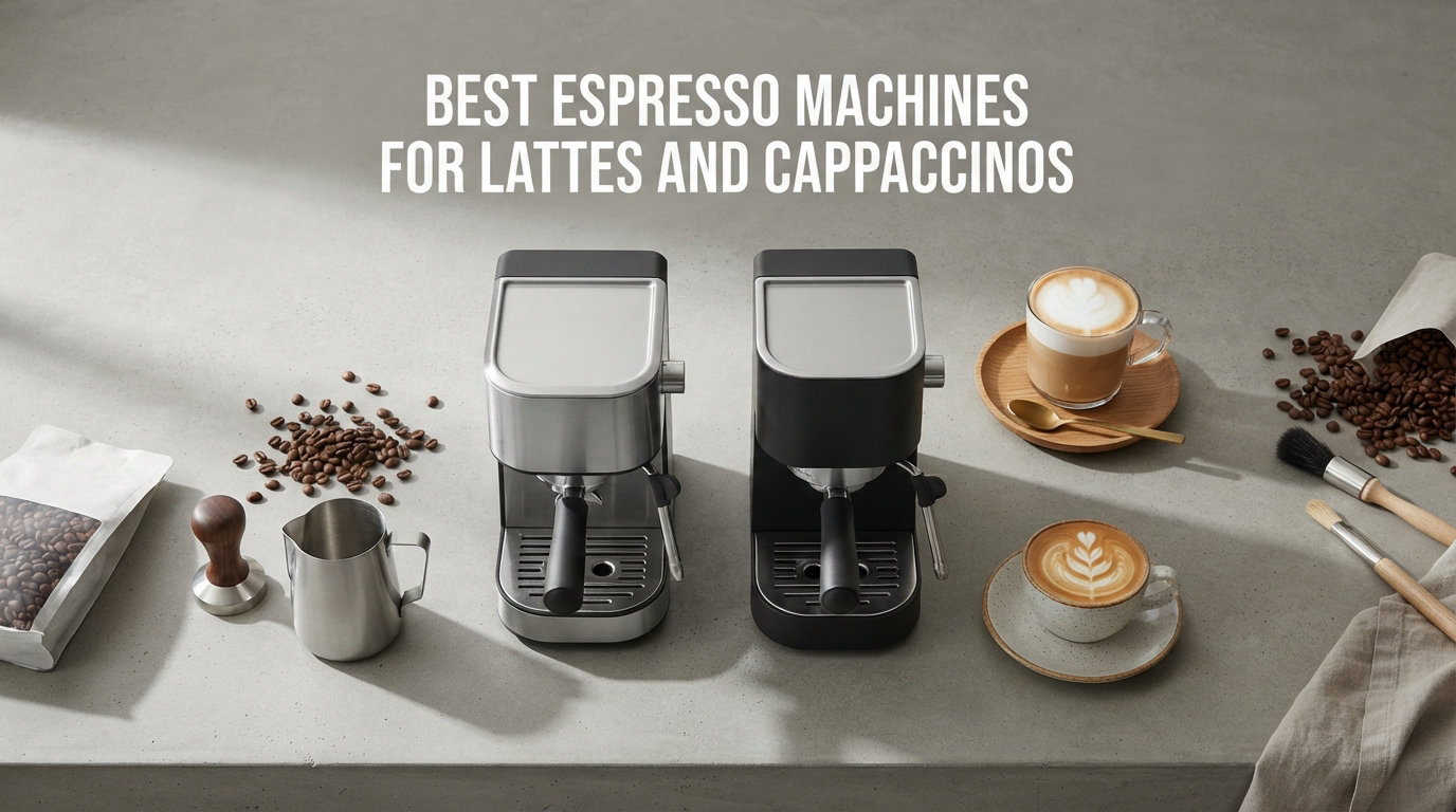 best espresso machines for lattes and cappuccinos