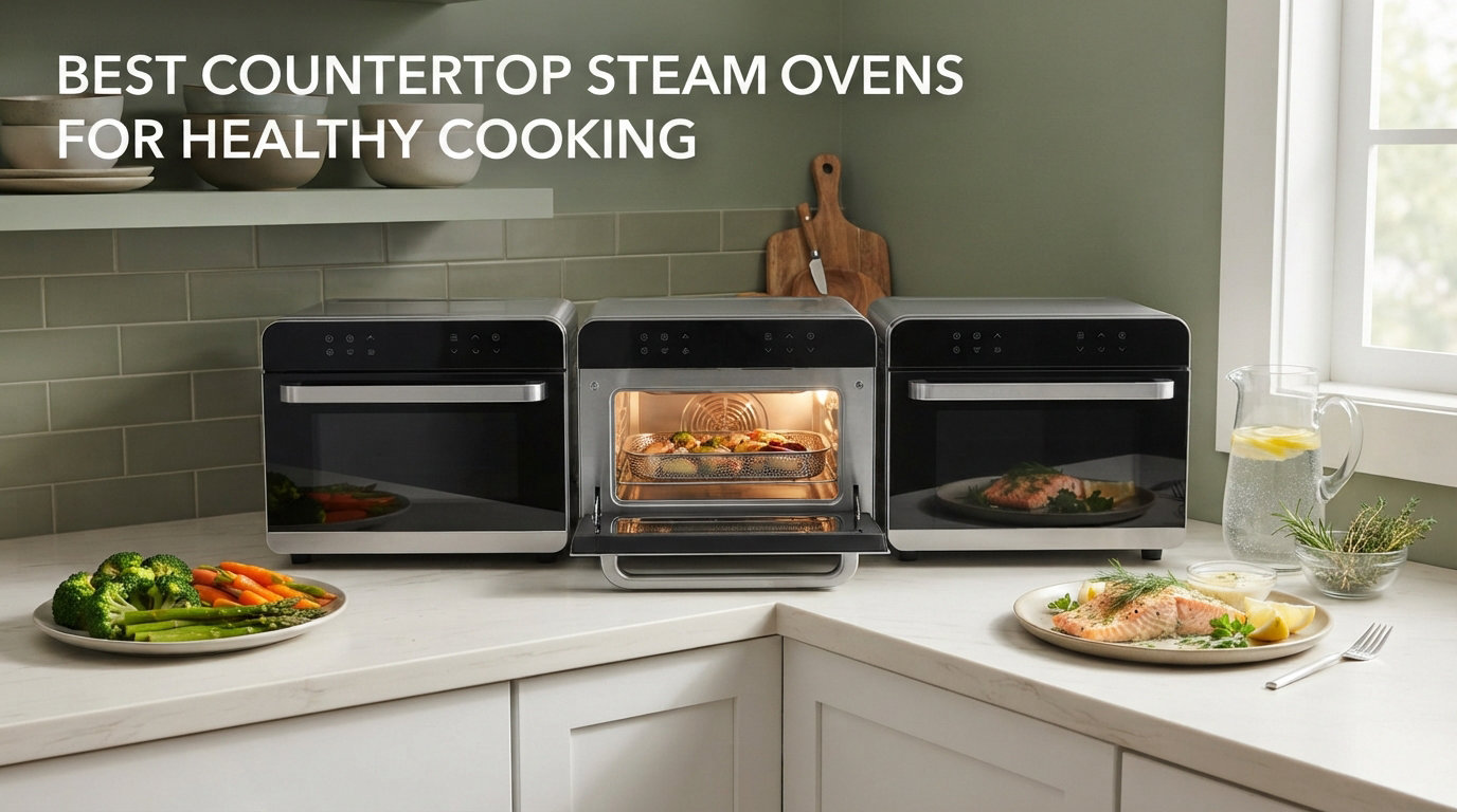 best countertop steam ovens for healthy cooking