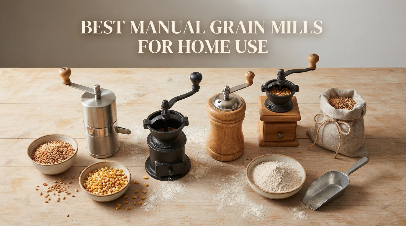 best manual grain mills for home use