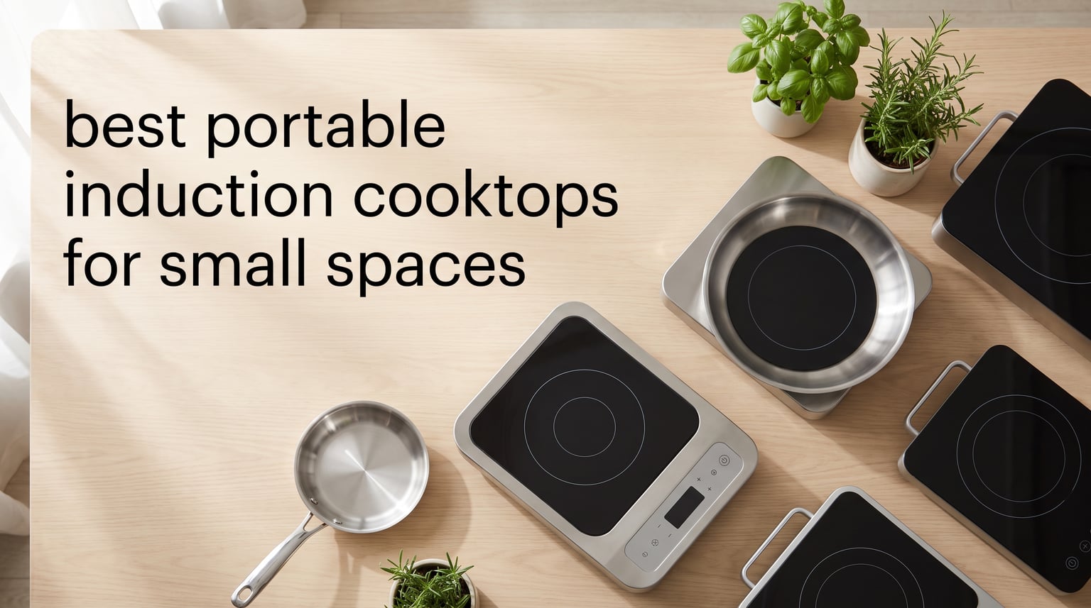 best portable induction cooktops for small spaces