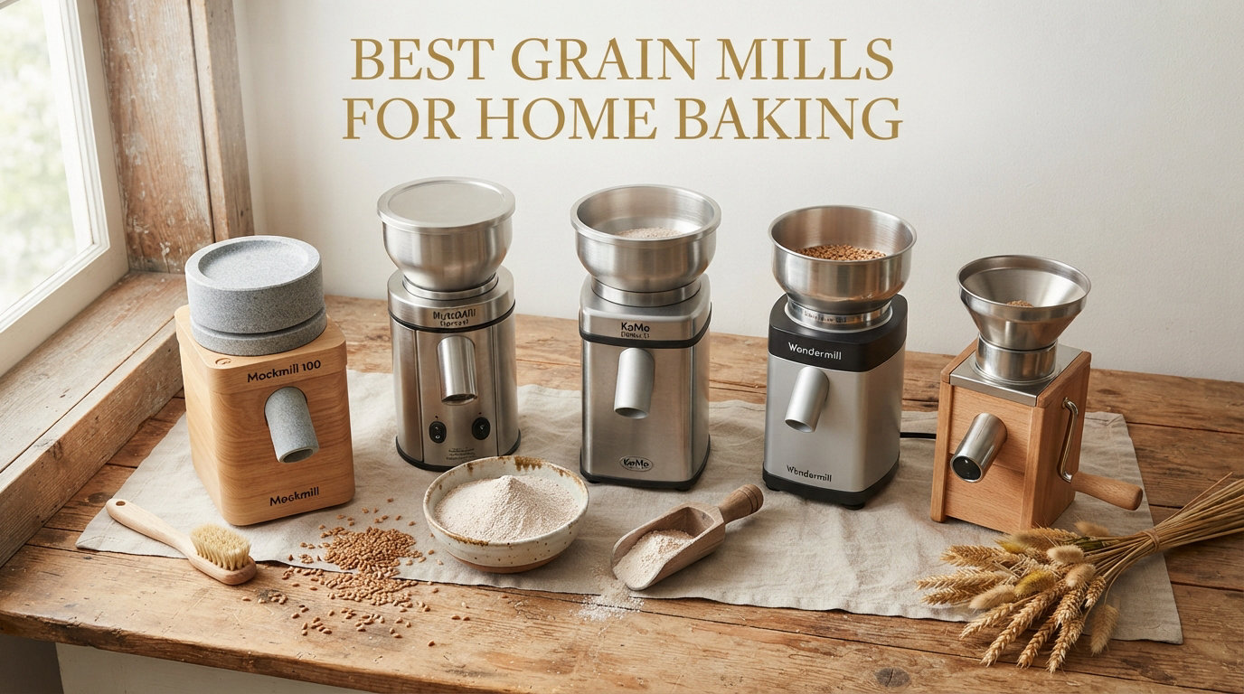 best grain mills for home baking
