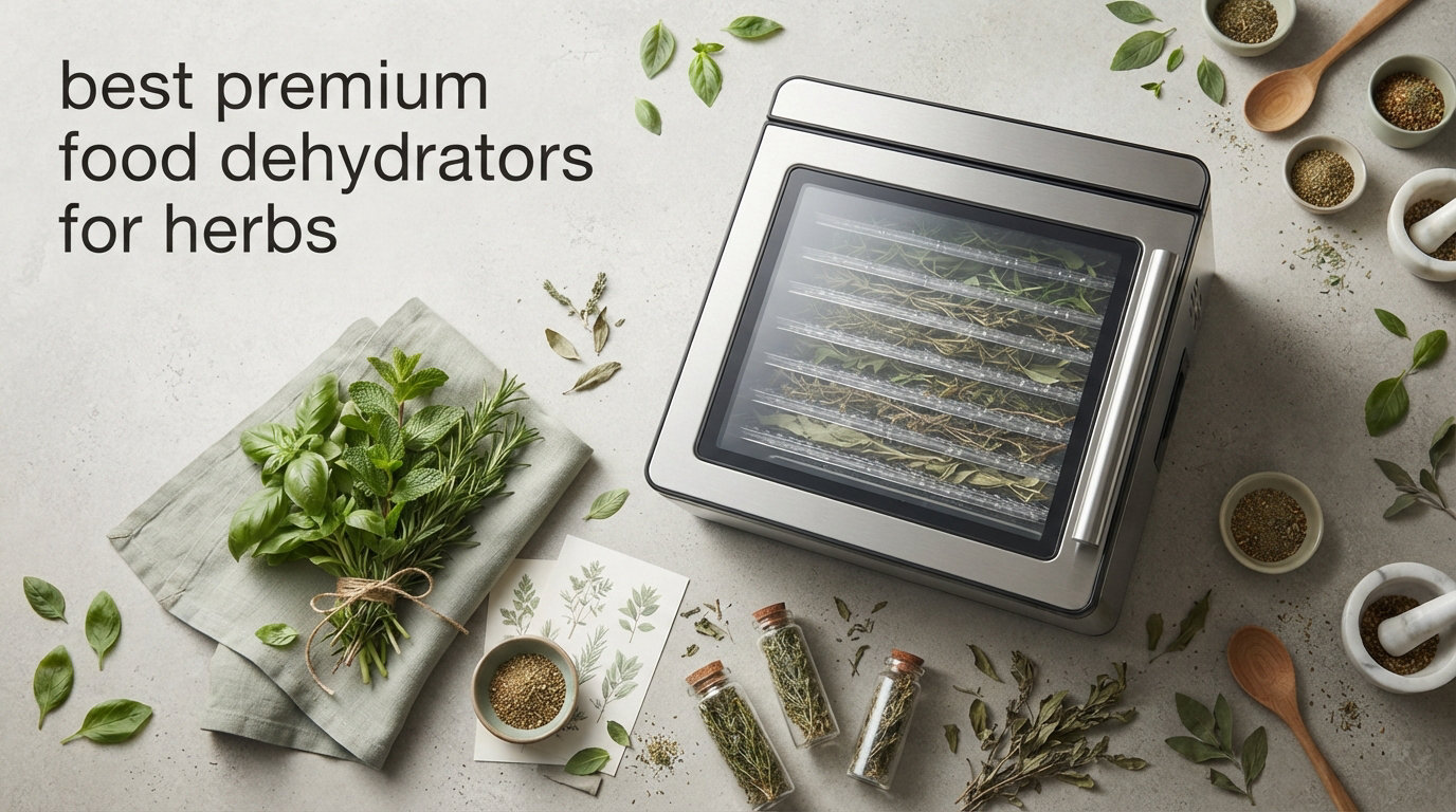 best premium food dehydrators for herbs