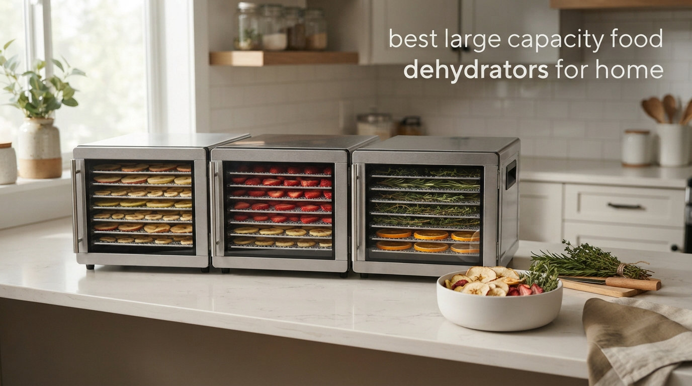 best large capacity food dehydrators for home