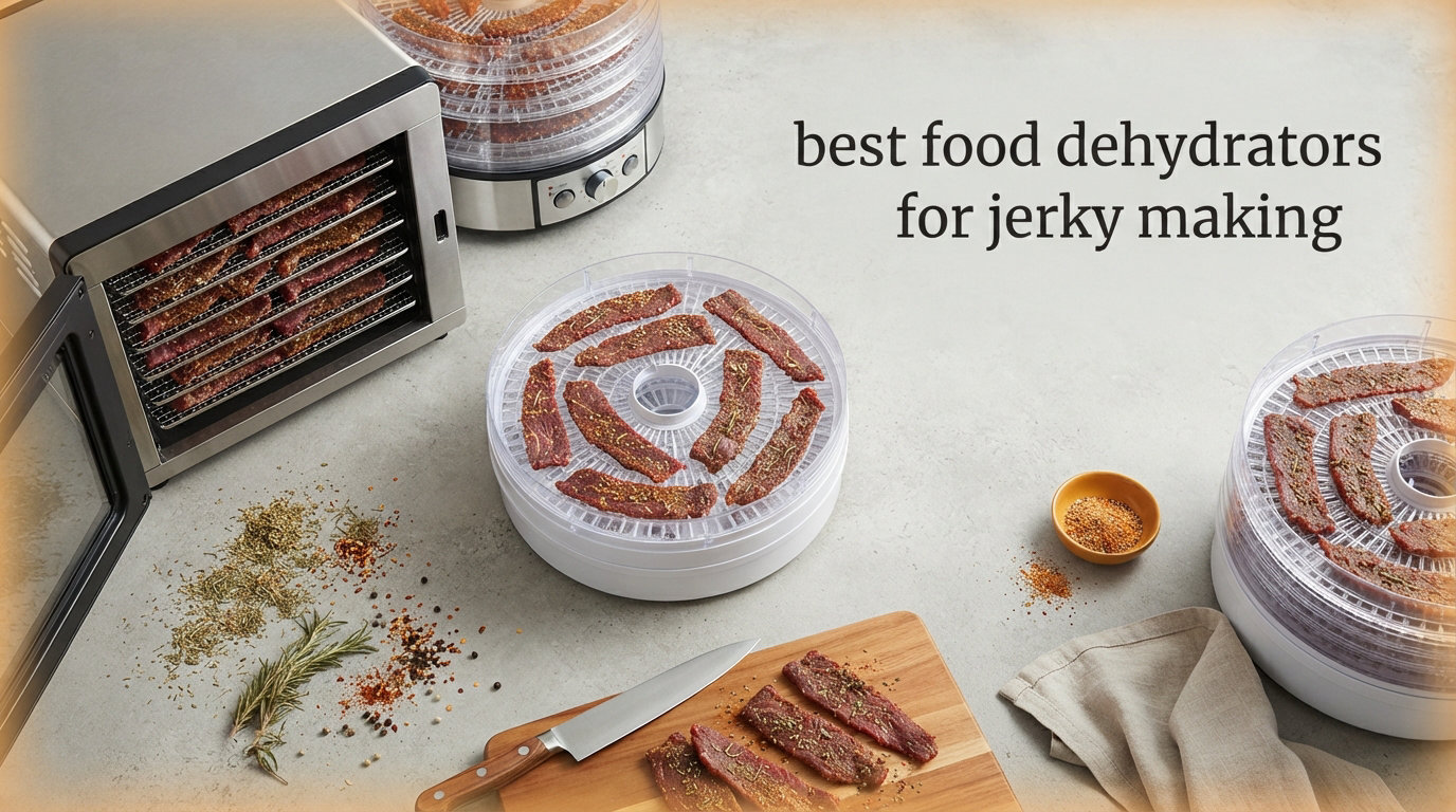 best food dehydrators for jerky making