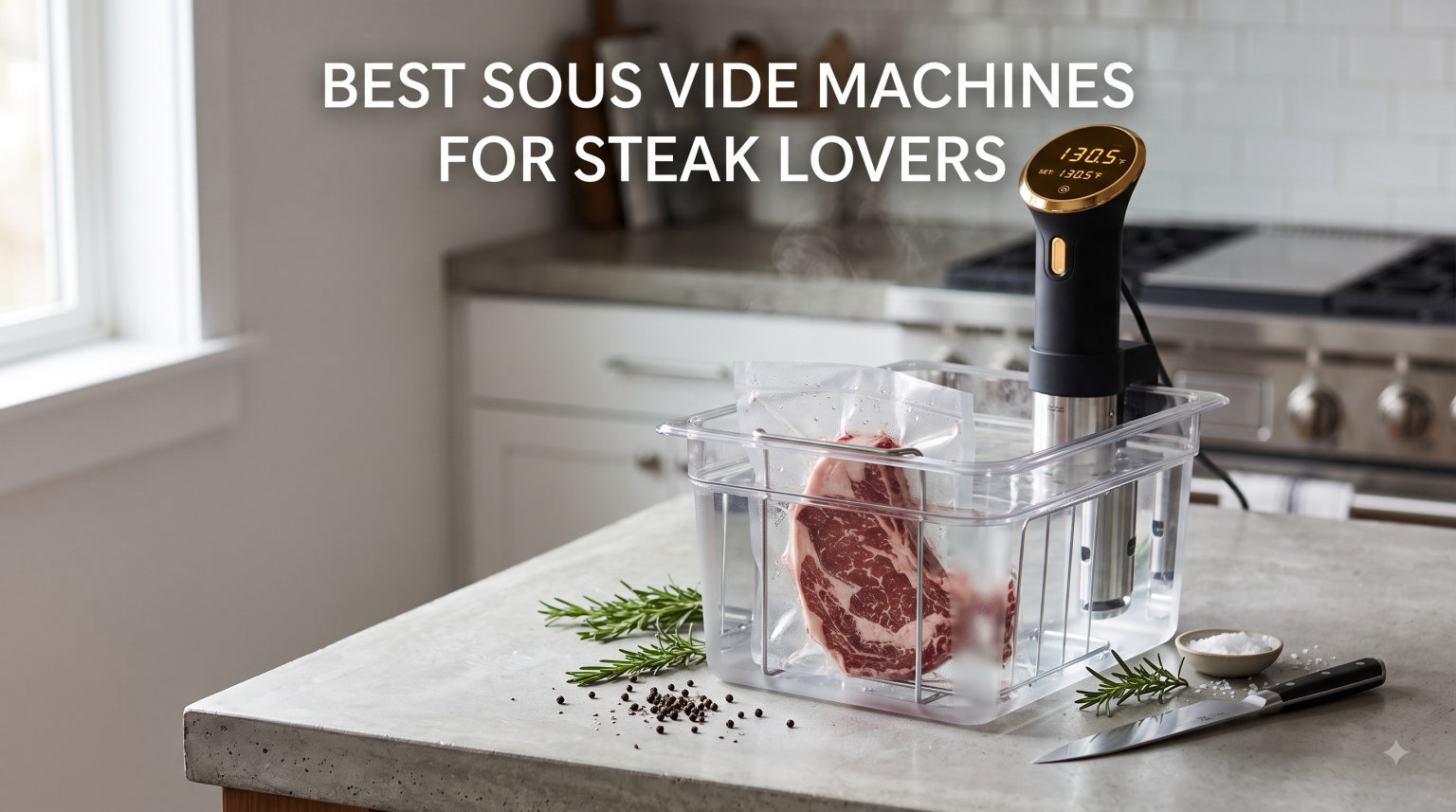 best sous vide machines for steak lovers