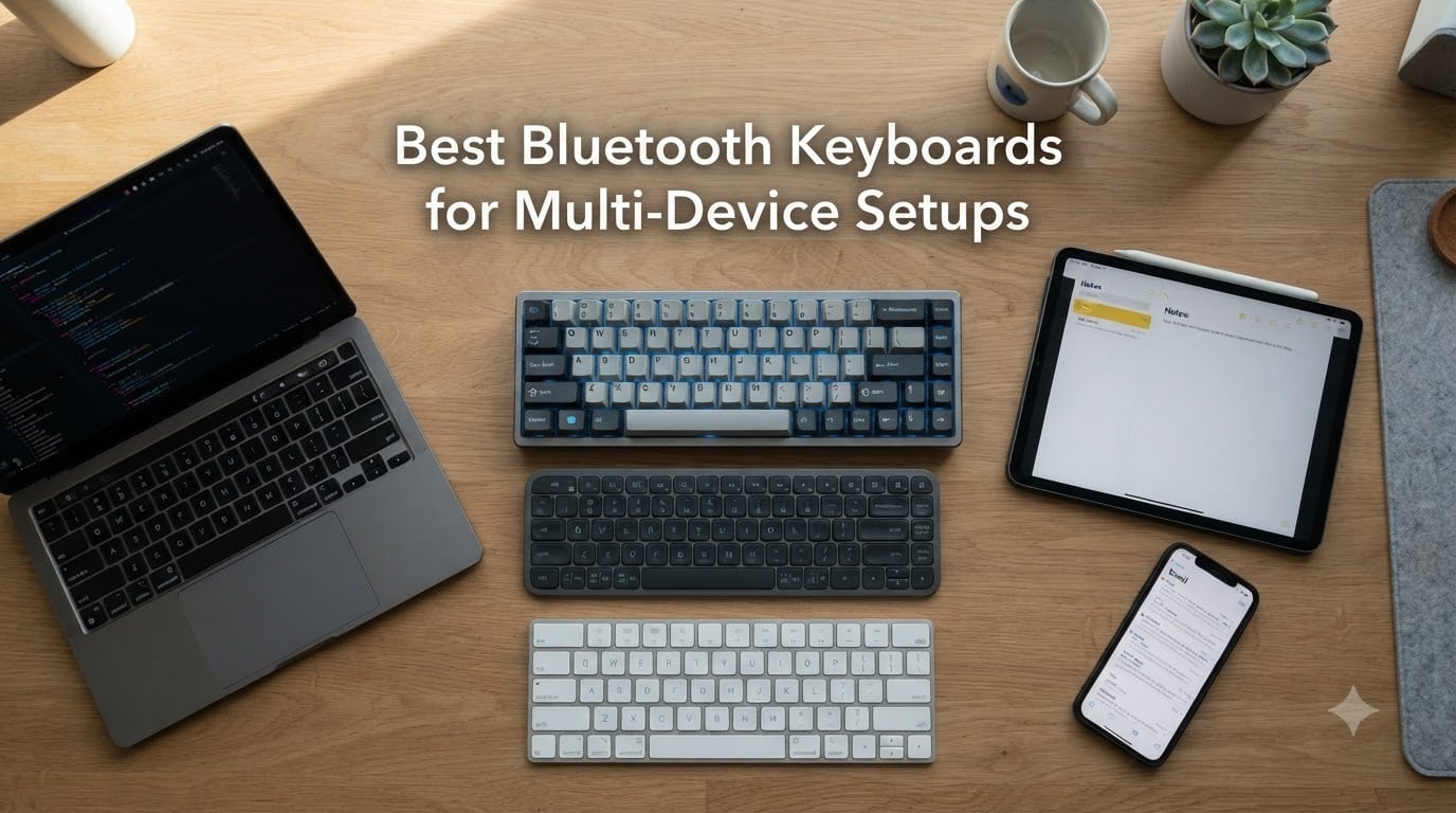 Best Bluetooth Keyboards for Multi-Device Setups