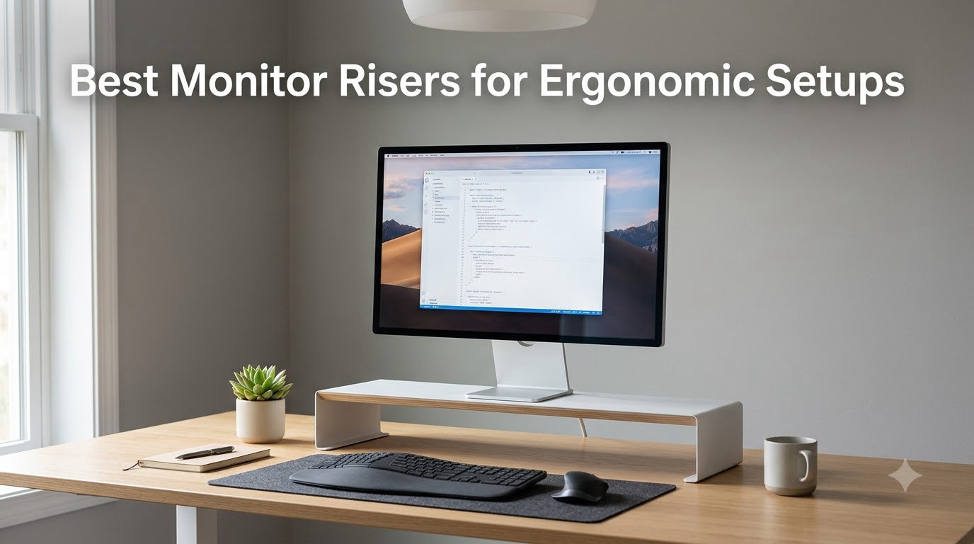 Best Monitor Risers for Ergonomic Setups