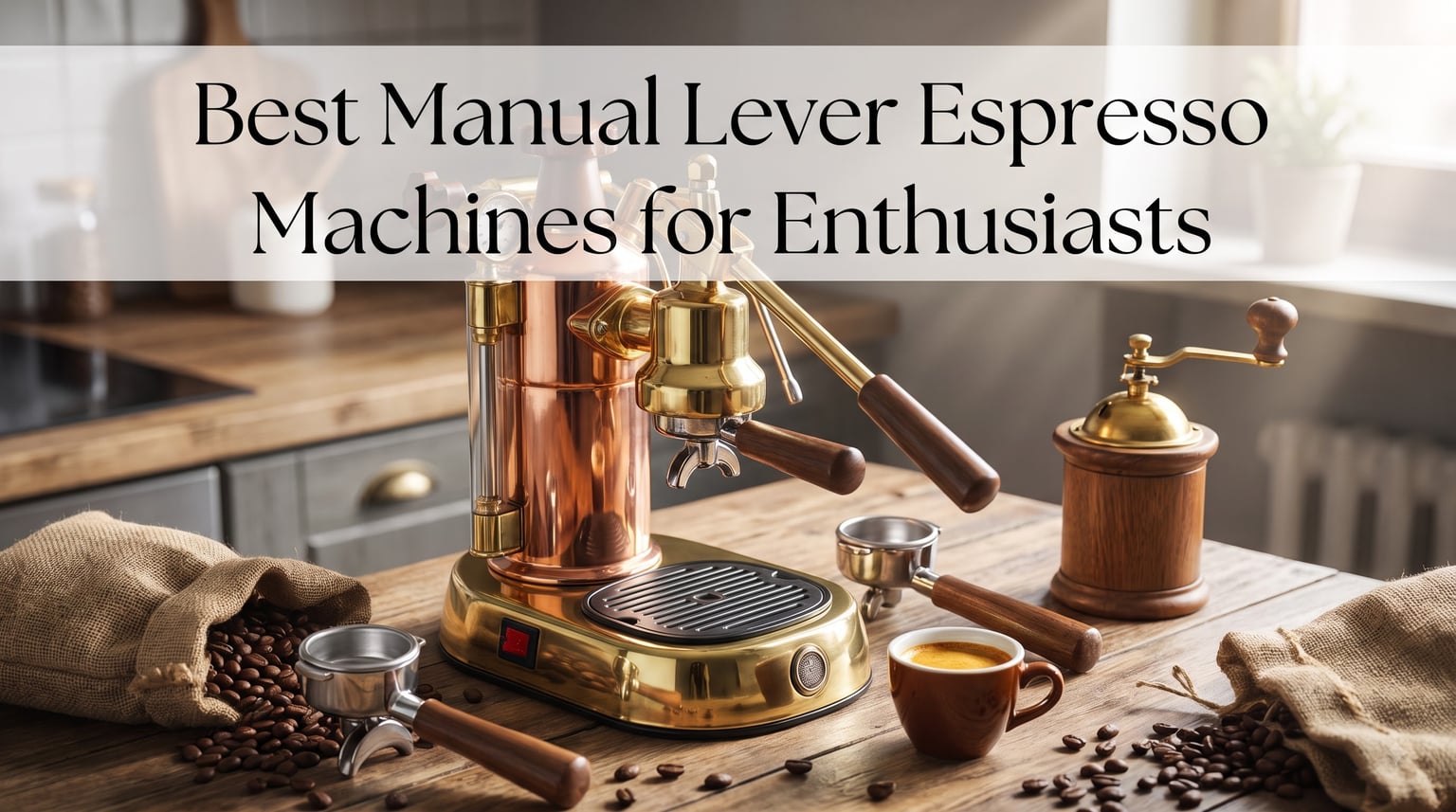 Best Manual Lever Espresso Machines for Enthusiasts