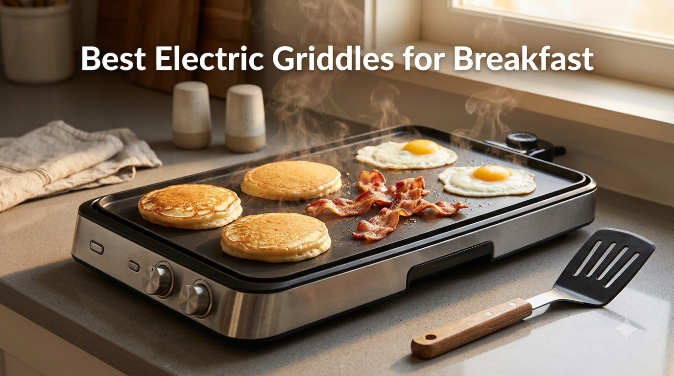 Best Electric Griddles for Breakfast