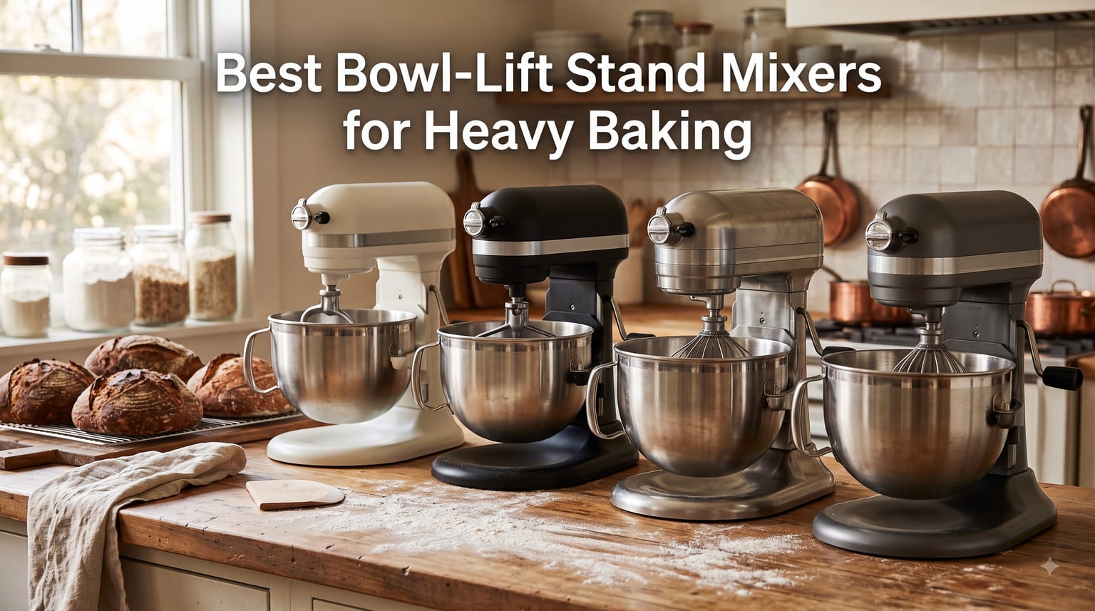 Best Bowl-Lift Stand Mixers for Heavy Baking
