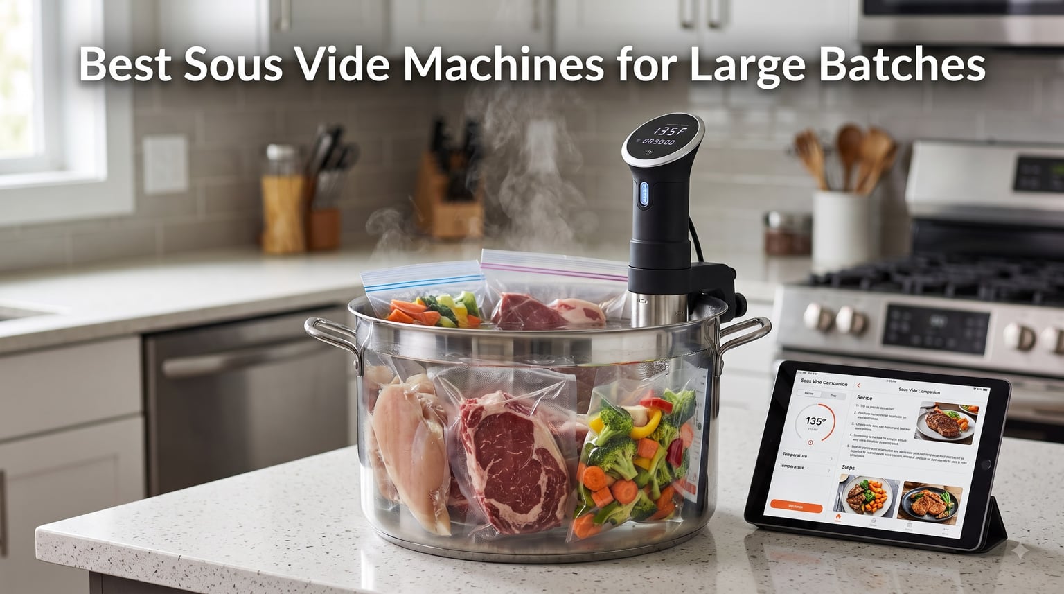 Best Sous Vide Machines for Large Batches