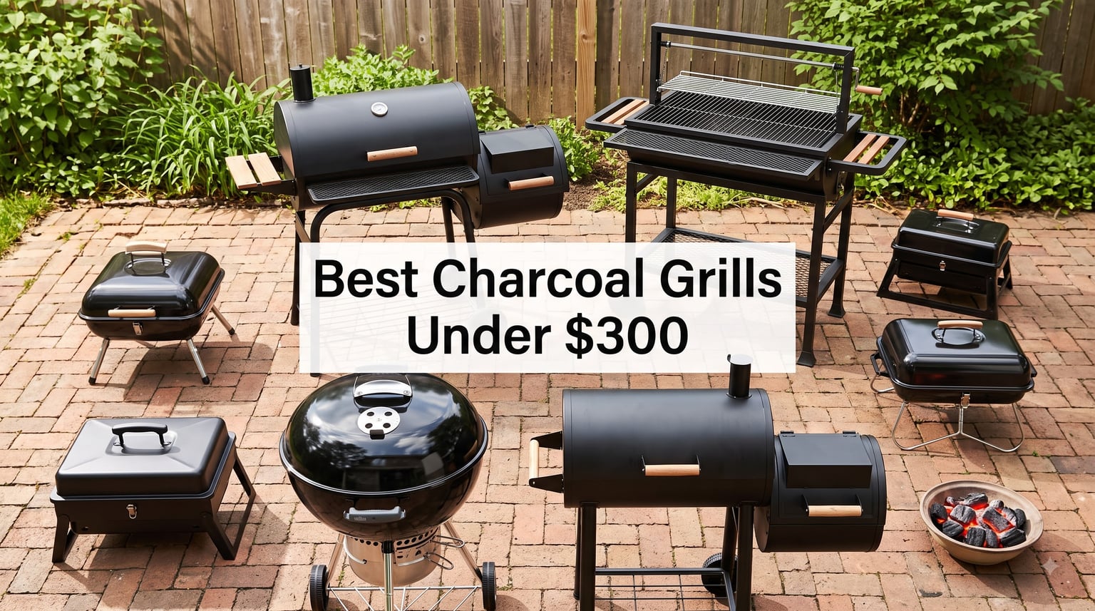 Best Charcoal Grills Under $300